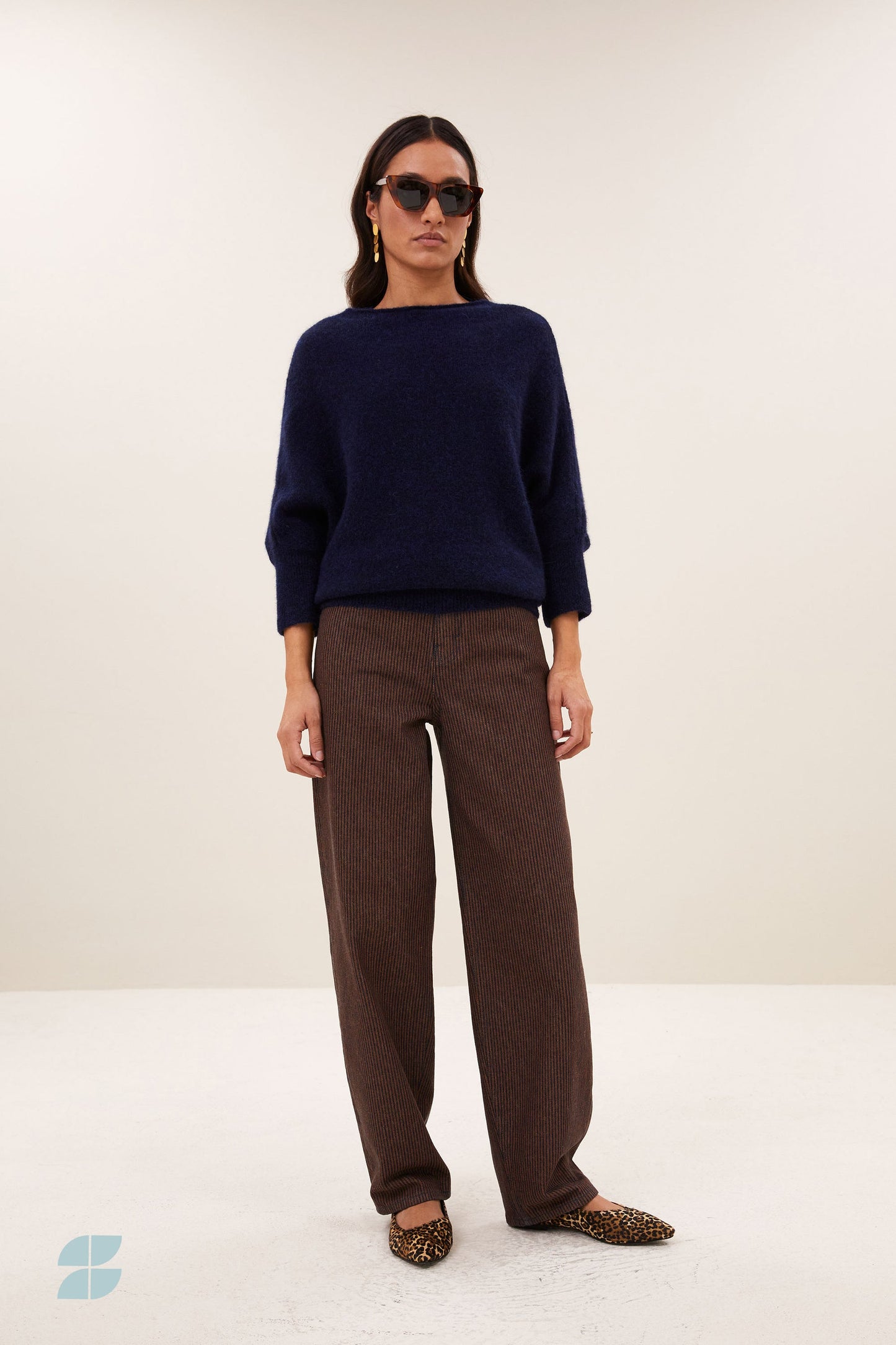 Lew Stripe Pants - Copper Stripe