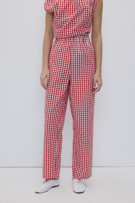 Cep Pants - Red Gingham