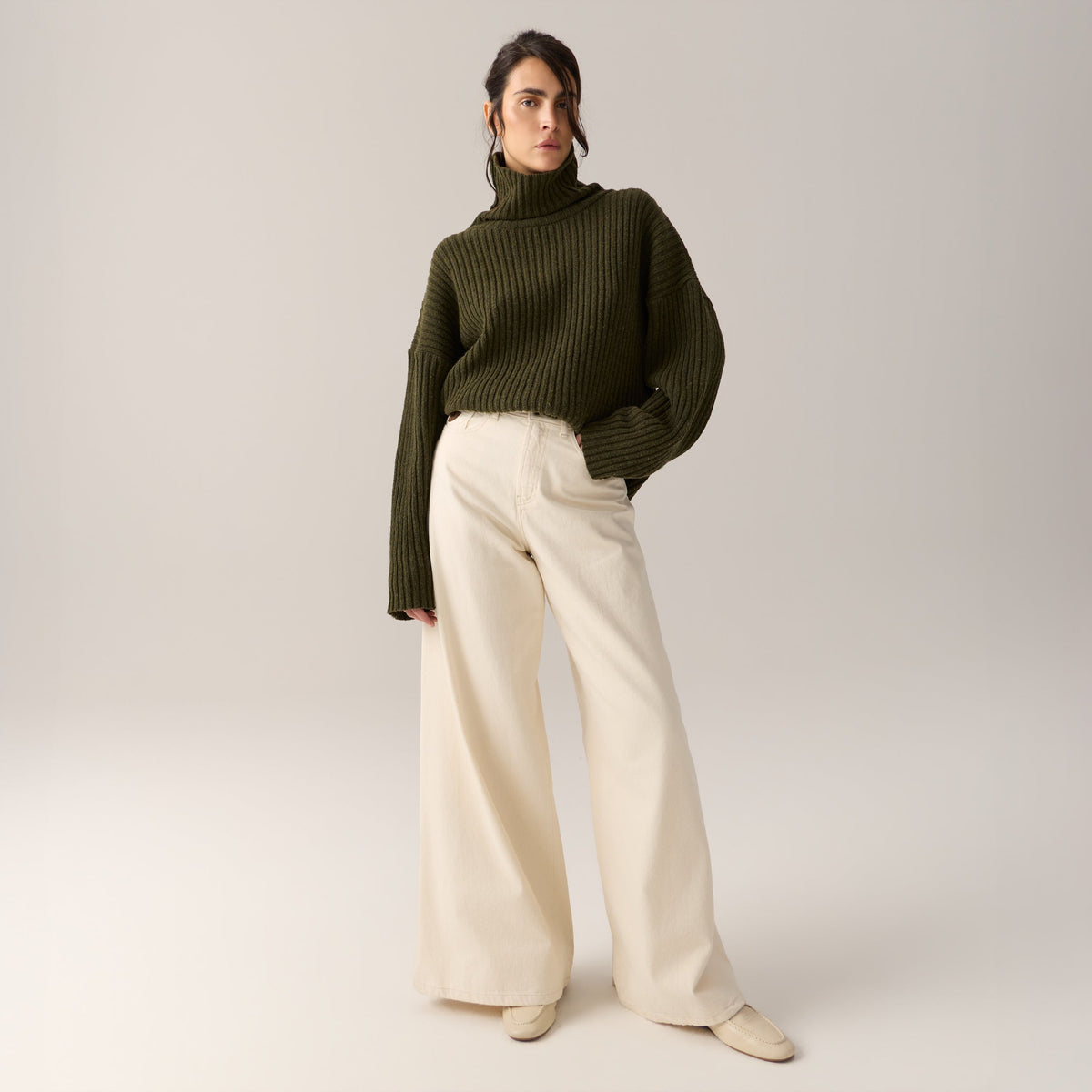Marlene - Ecru Wool Rinse