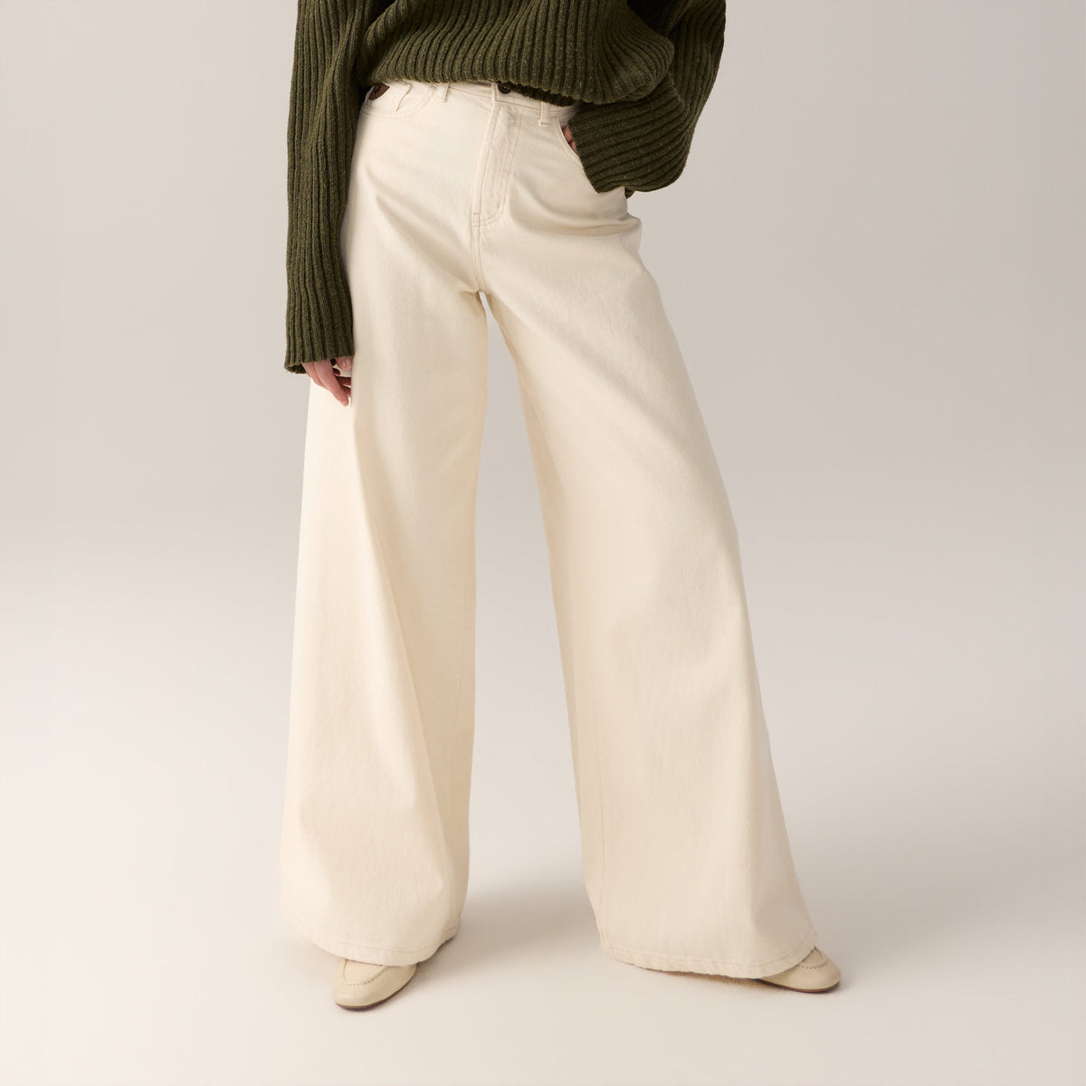 Marlene - Ecru Wool Rinse