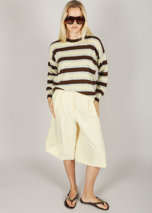 Abbu Bermuda - Butter Yellow