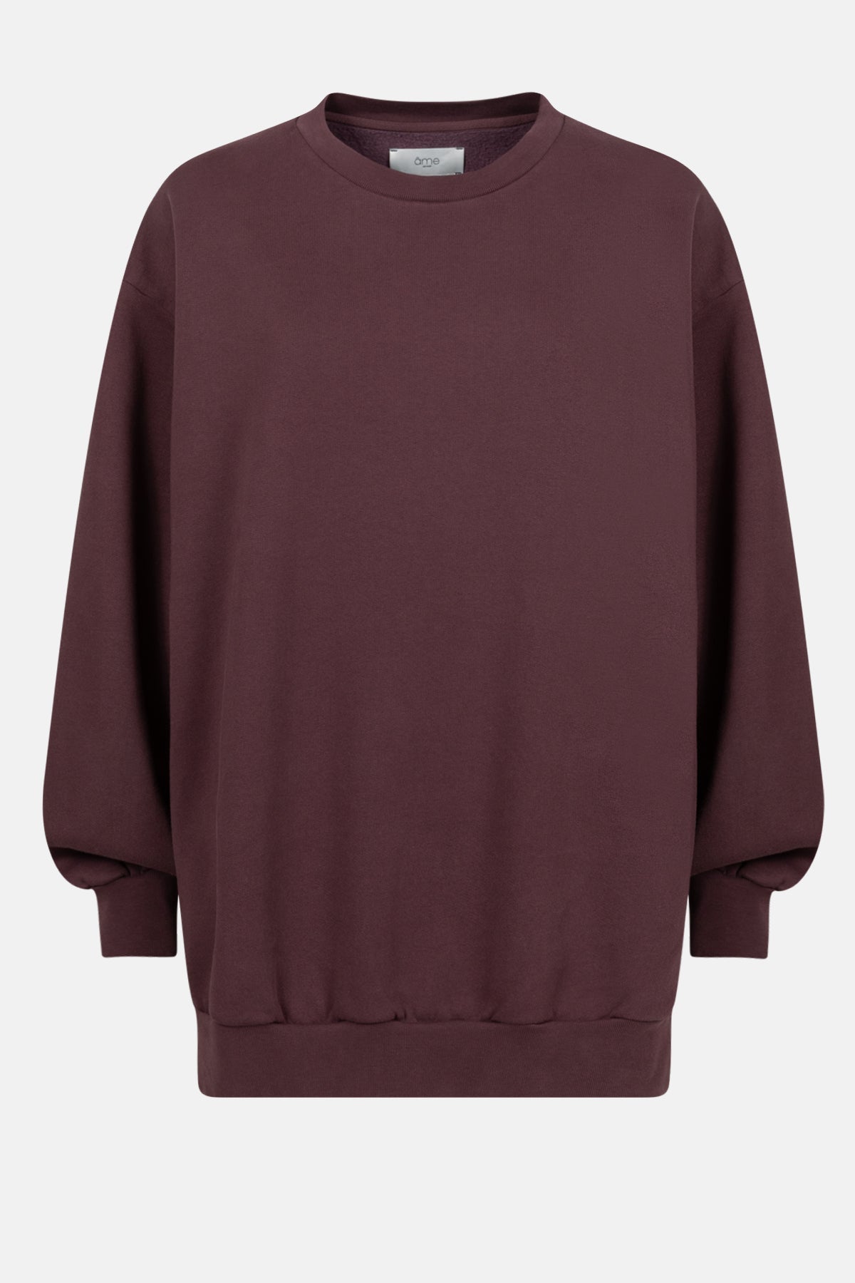 Ulla Oversized Sweatshirt - Aubergine