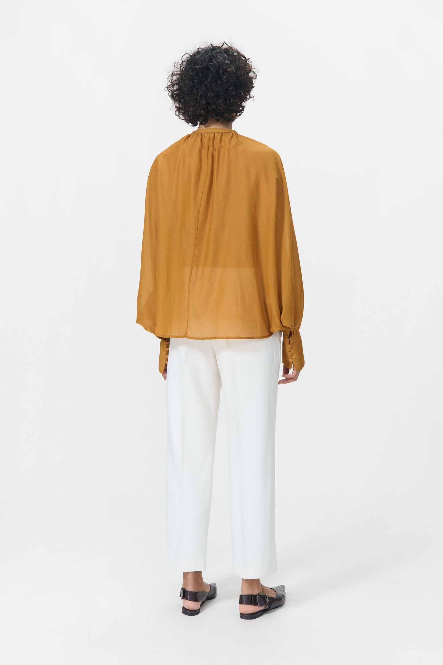 Allona Blouse - Rust