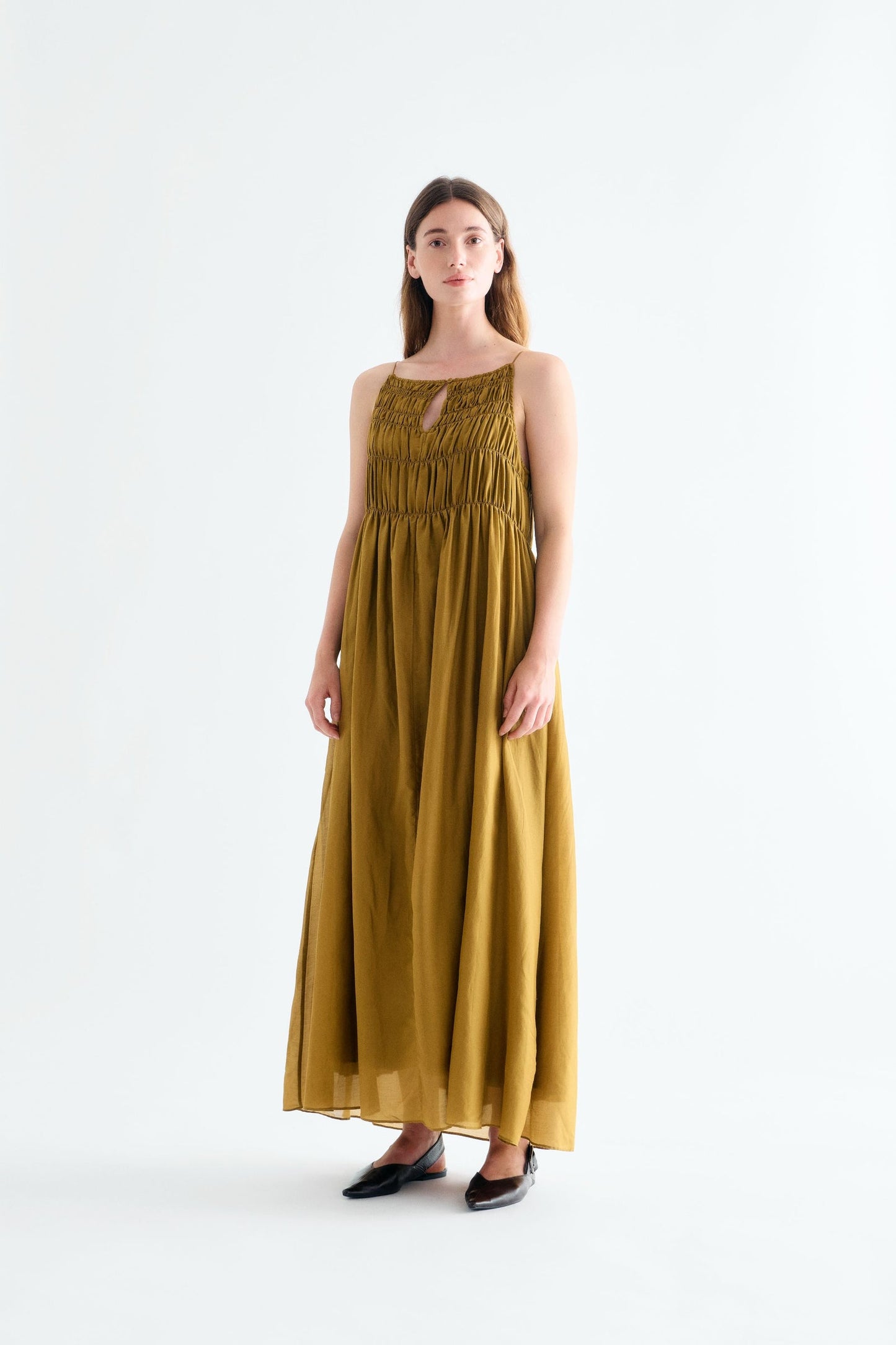 Aurelia Dress - Olive
