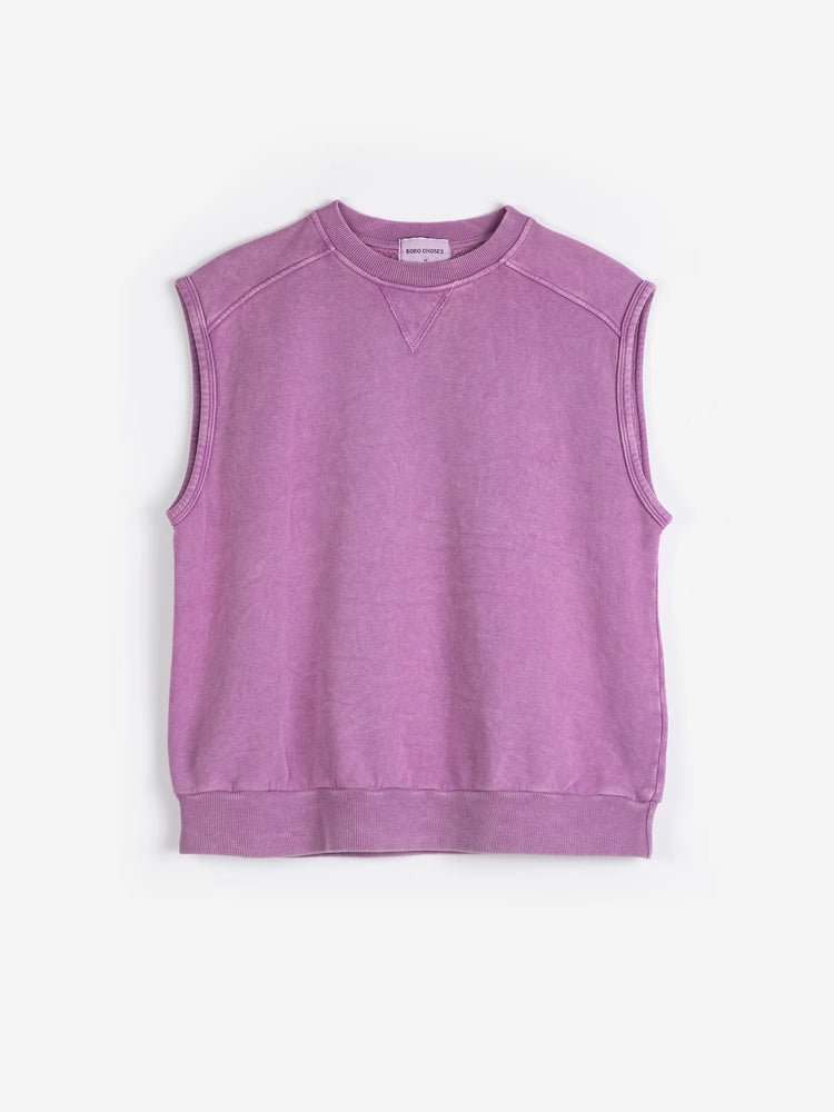 Sleeveless Sweatshirt - Washed