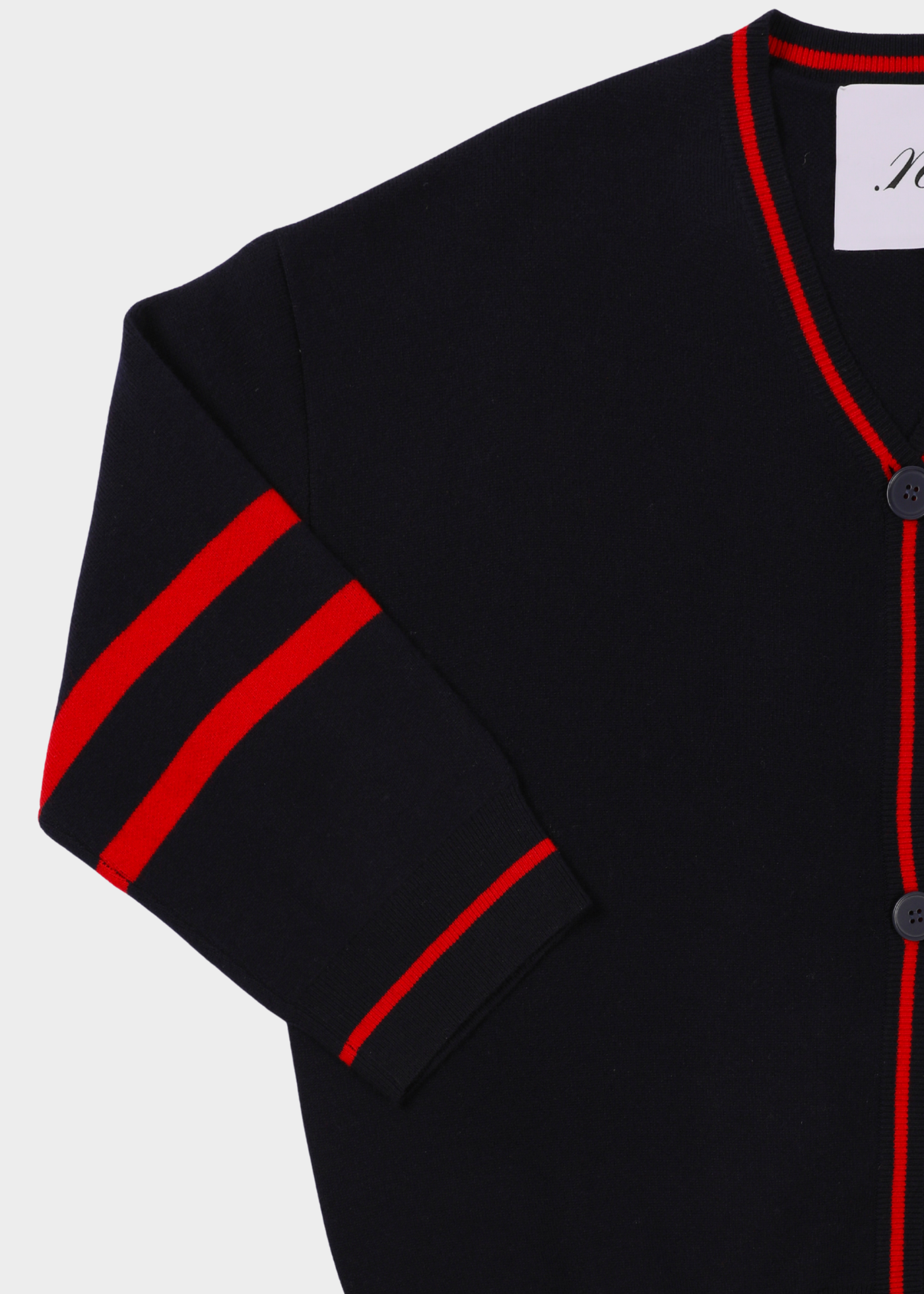 Benny Cardigan - Navy / Red