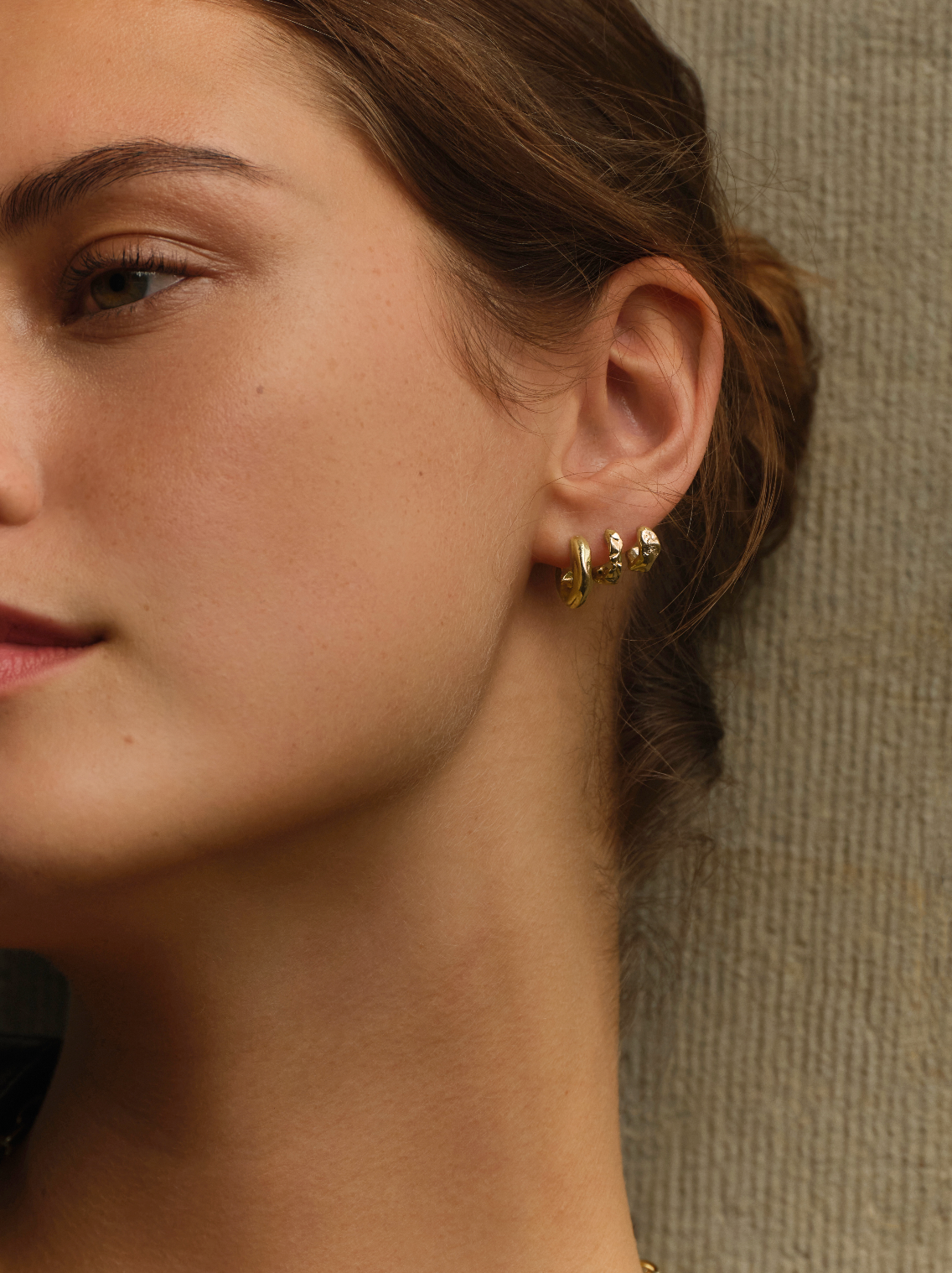 For Good  - Earring Gold
