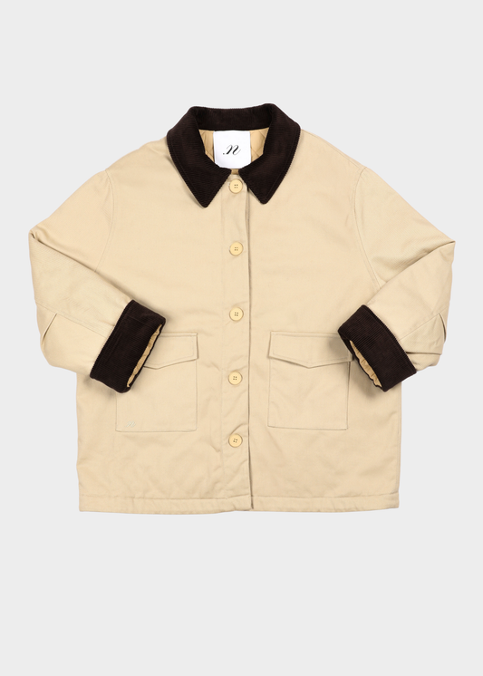 Boris Babour Style Jacket - Beige