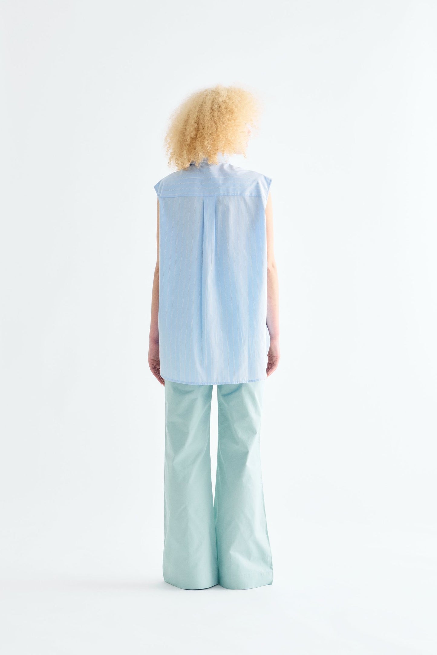 Brooklyn Shirt - Blue Pinstripe
