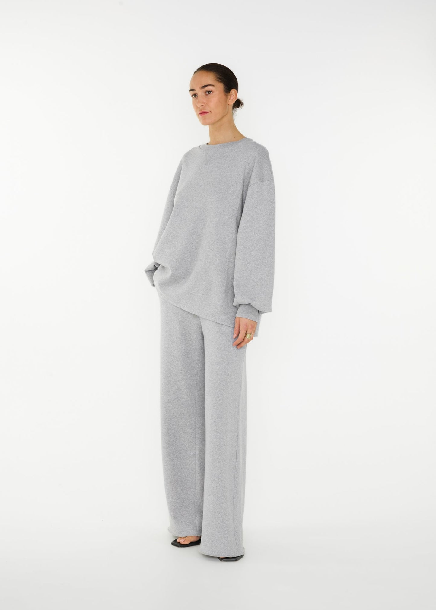 Sophia Sweater - Grey Melee