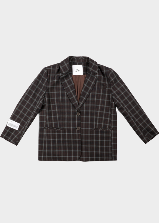 Carli Blazer - Checkered