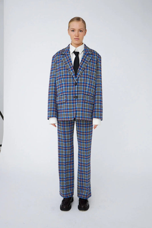 Checked Blazer - Multi Checks
