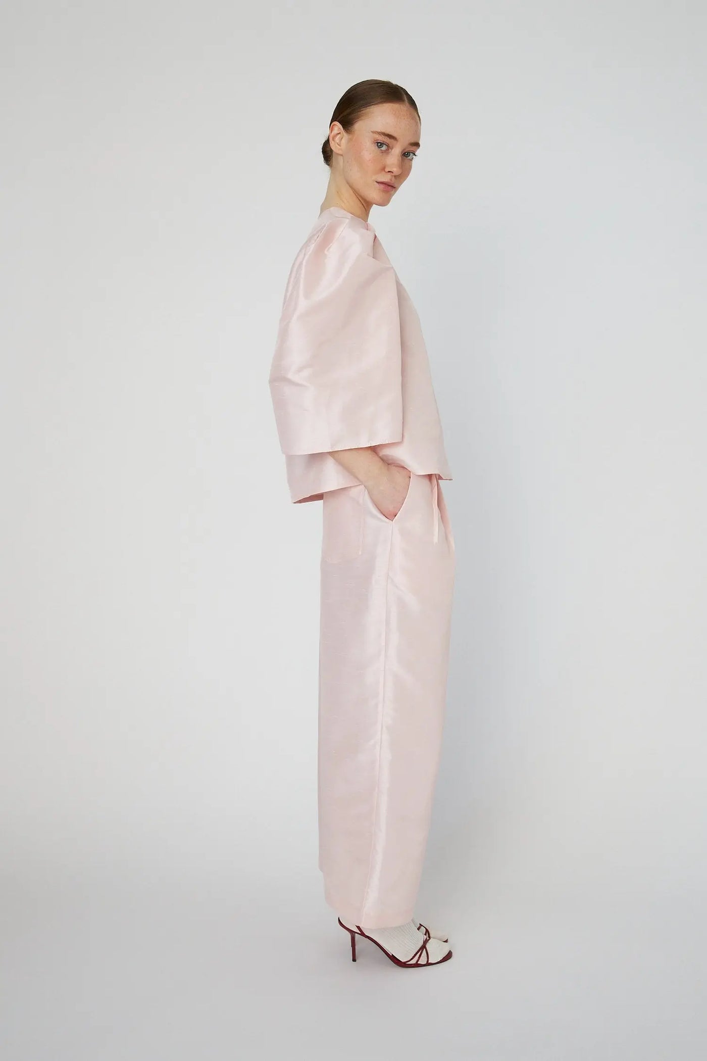 Crisp Blouse - Pale Pink