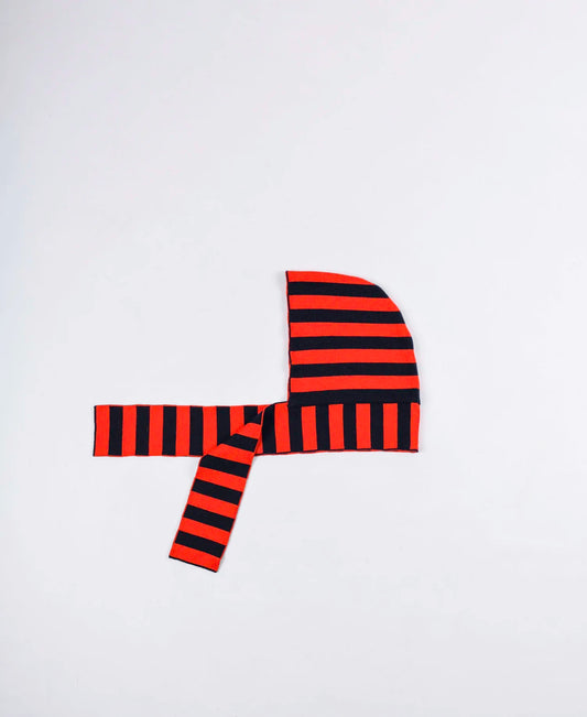 Serge Hat - Blue/red