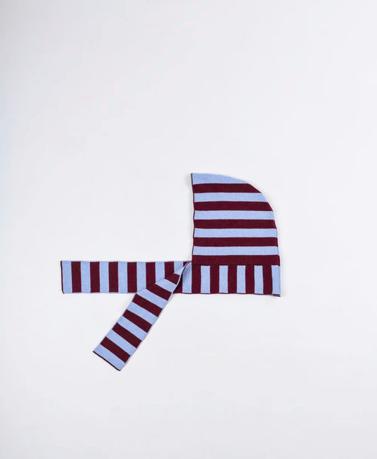 Serge Hat - Burgundy/Blue