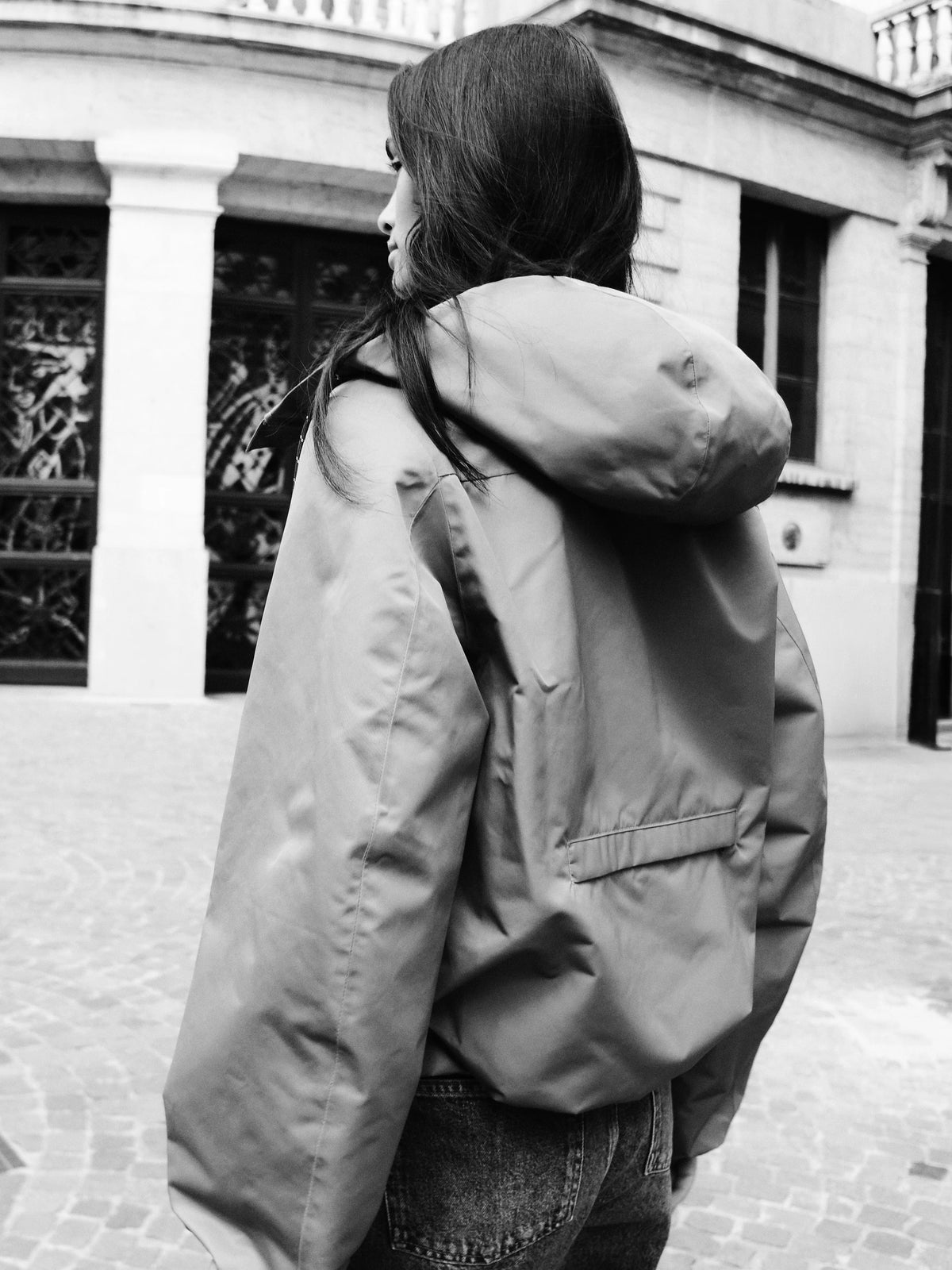 Bomber Rainjacket - Burgundy
