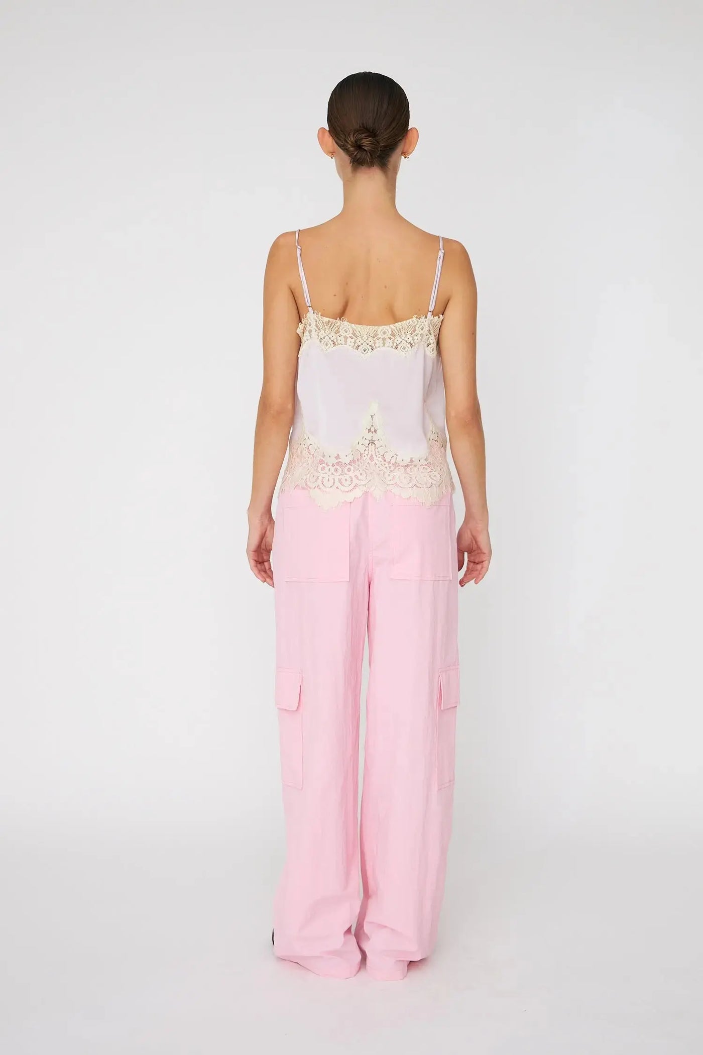 Delicate Lace Top - Light Purple