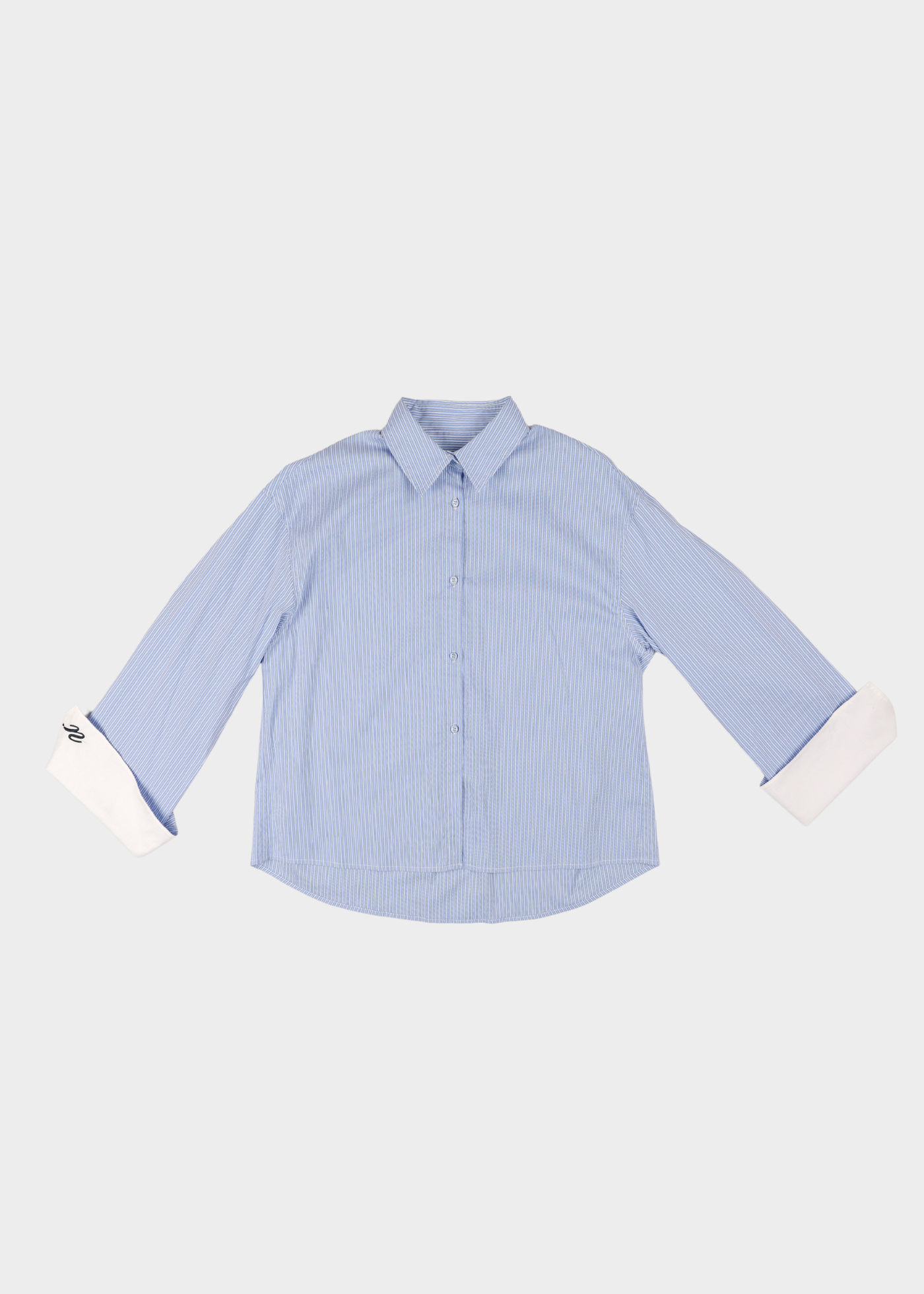 Dia Shirt - Blue Stripe