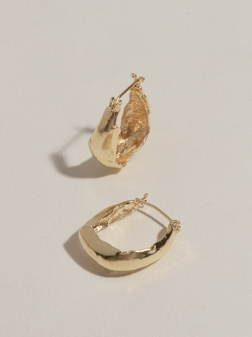 Edgy - Earring Gold