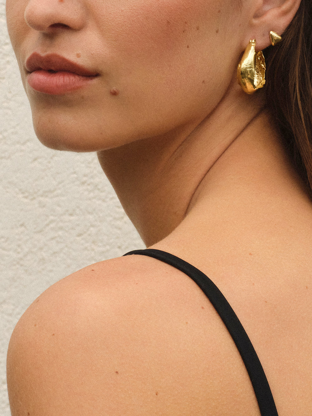 Edgy - Earring Gold