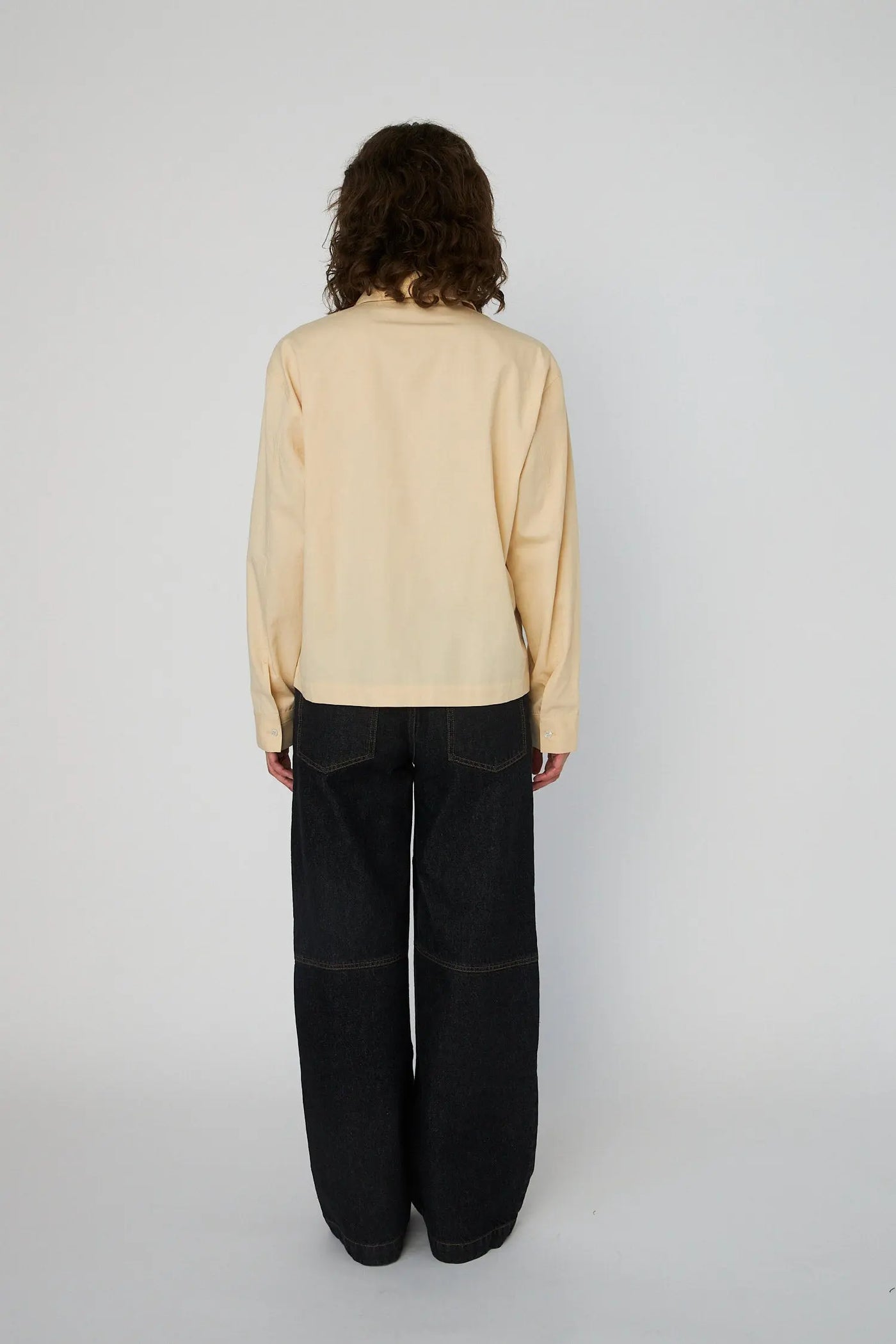 Embellished Moon Shirt - Crème-Brûlée