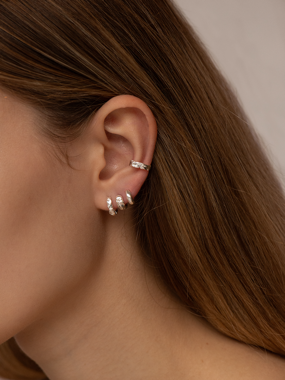 For Good  - Earring Silver