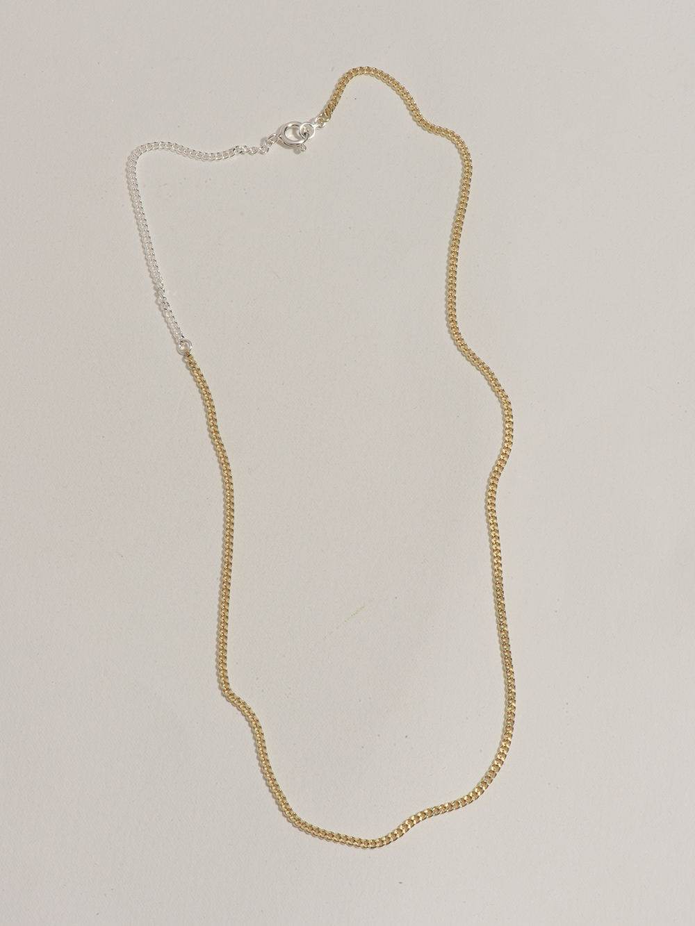 Gold loves silver - Necklace Gold