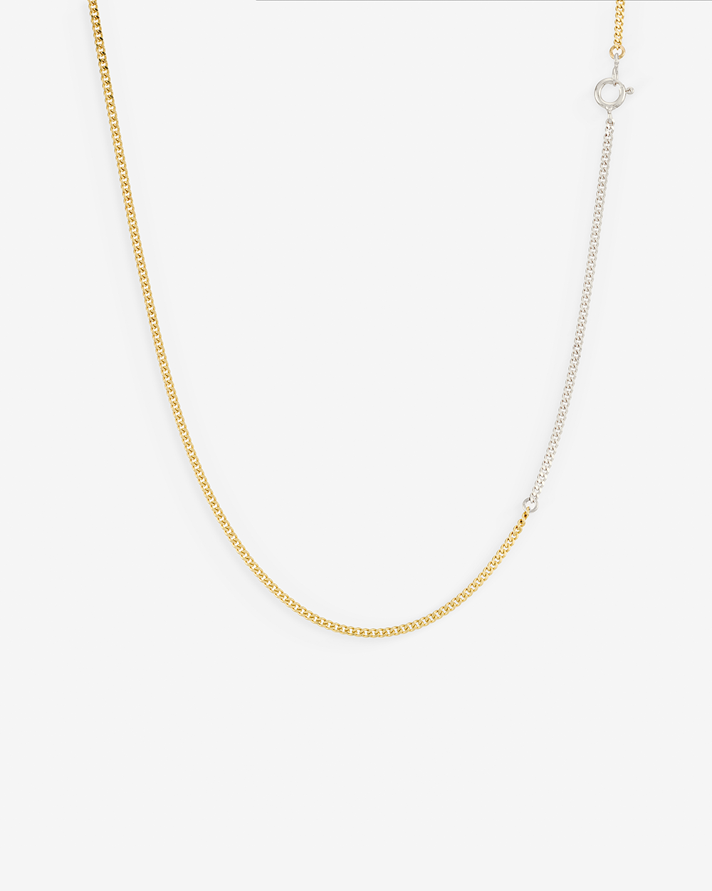 Gold loves silver - Necklace Gold