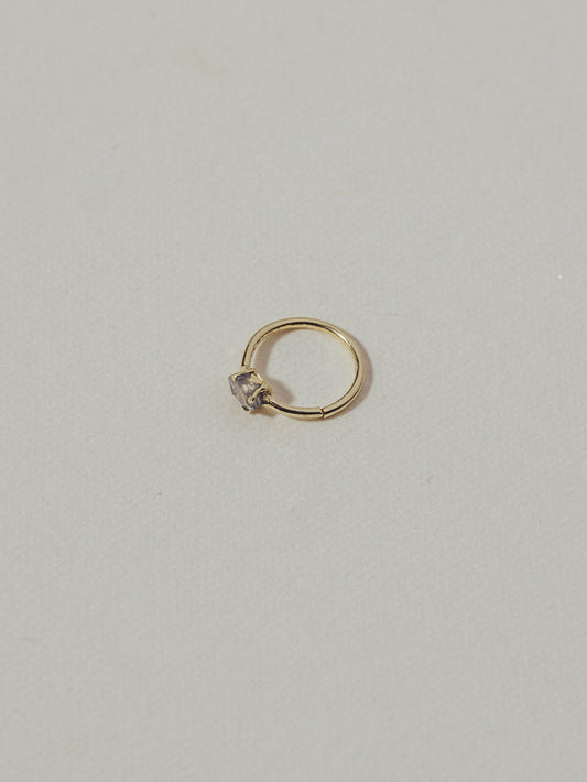 Grey Eyes - Earring Gold