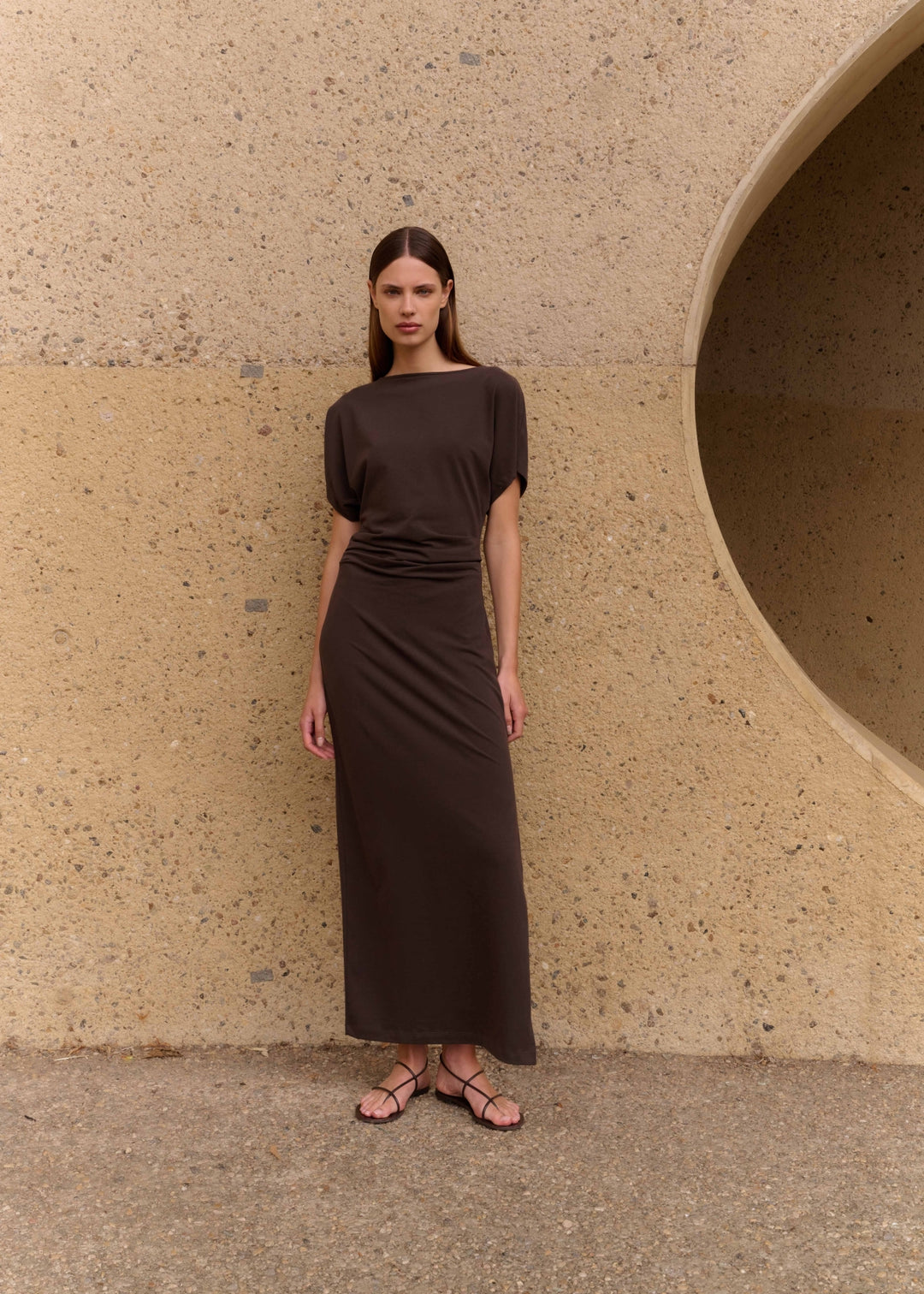 Morana Dress - Chocolate