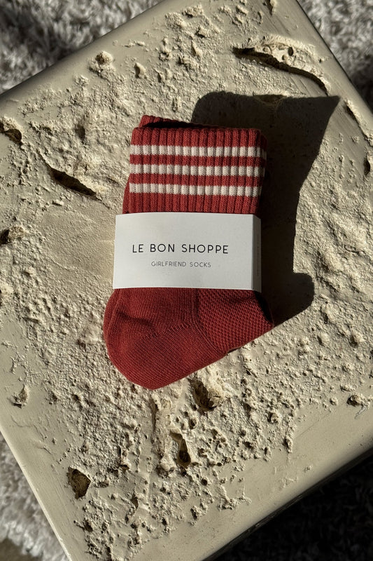 Girlfriend Socks - Terracotta