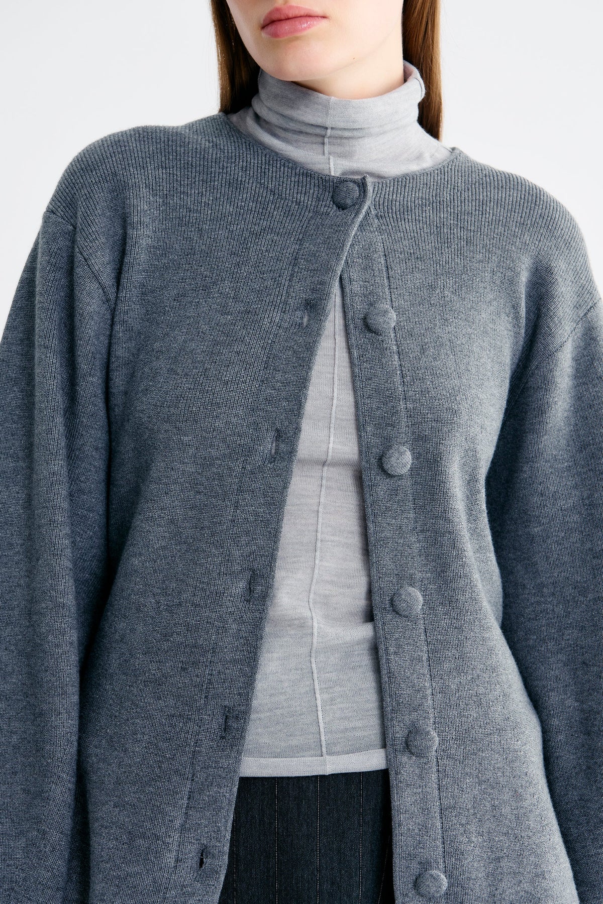 Jamila Jacket - Grey Melange