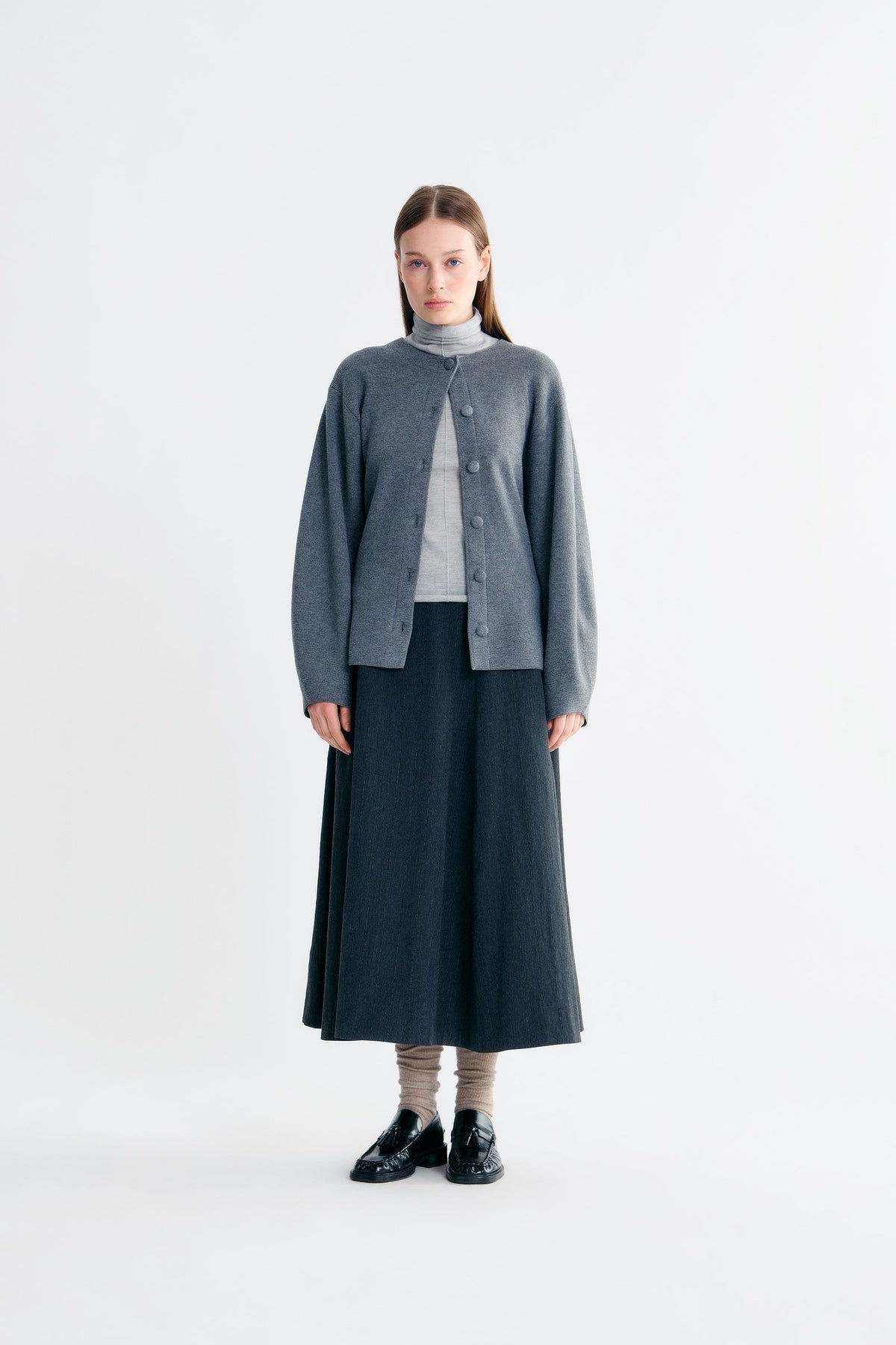 Jamila Jacket - Grey Melange