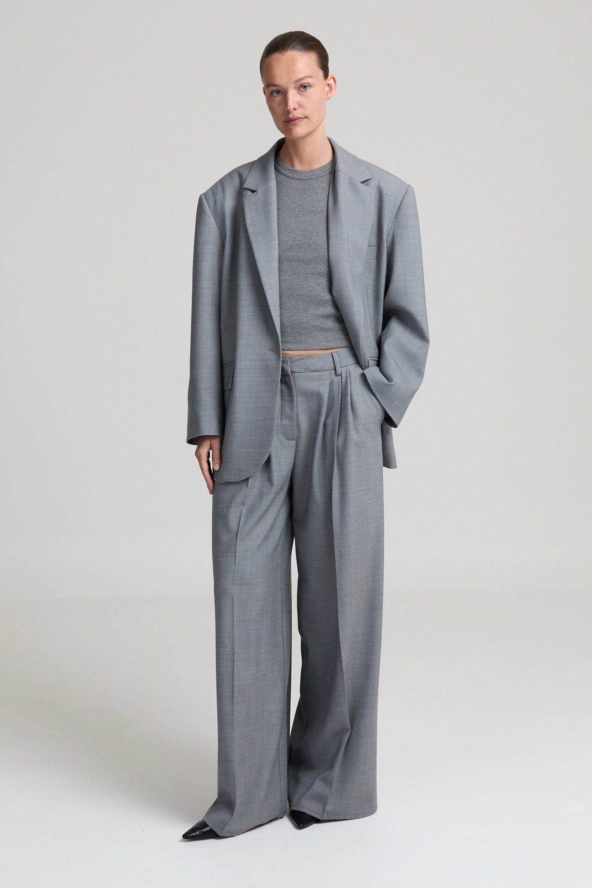 Judy Blazer - Grey Melange