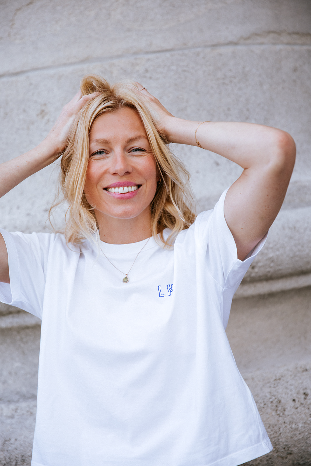 It Comes In Waves - White/Blue
