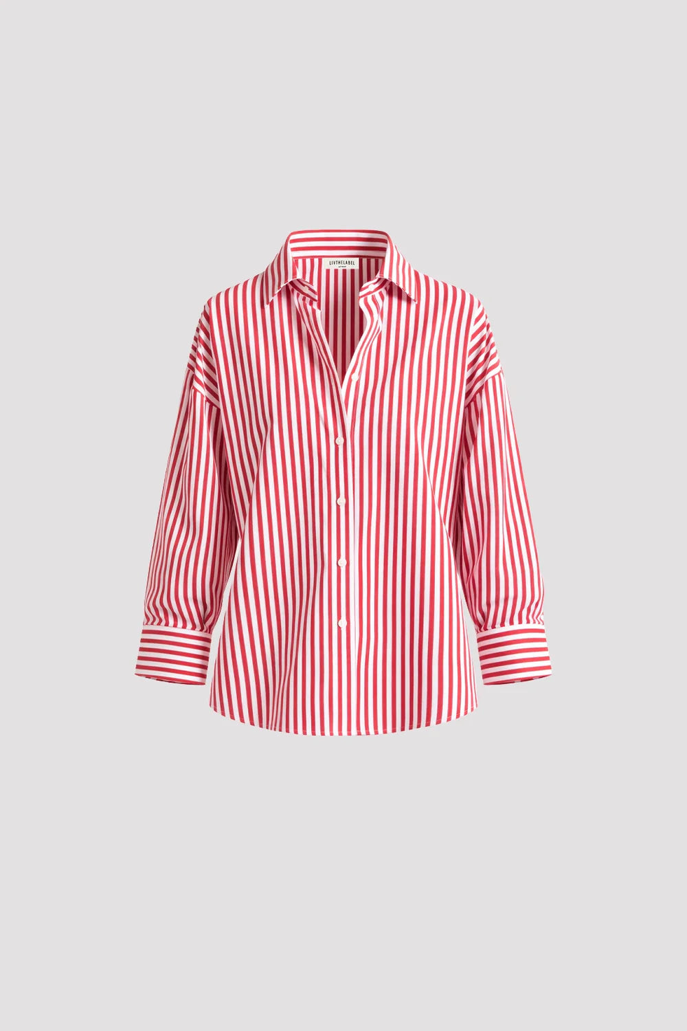 Max Shirt - Red Striped