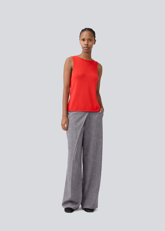 Ivonne Tank Top - Fire Red