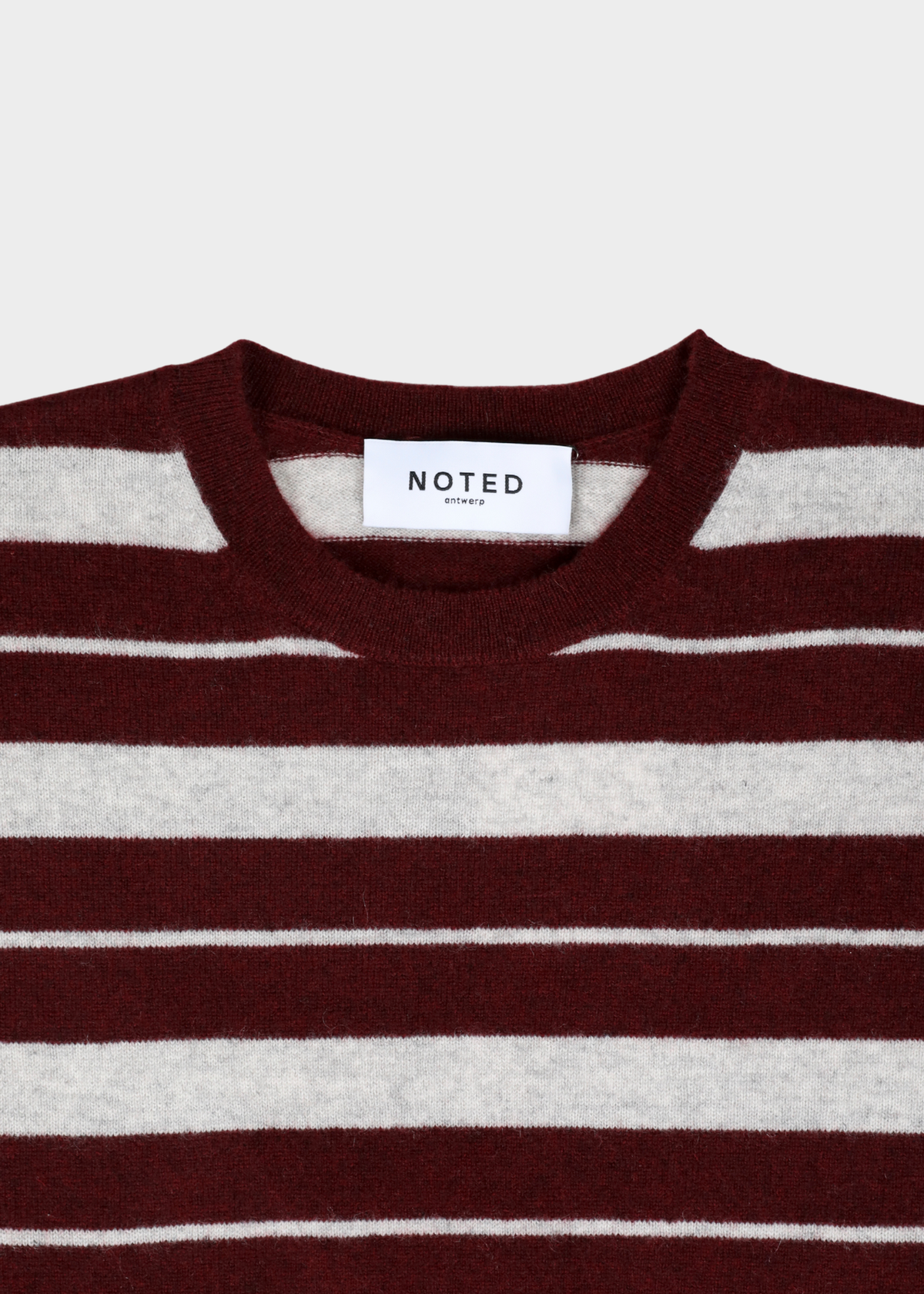 Alexi Knit - Bordeaux/Grey