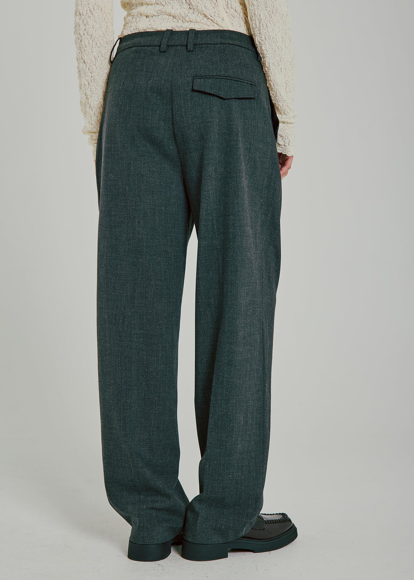 Nala Pants - Dark Grey Melange