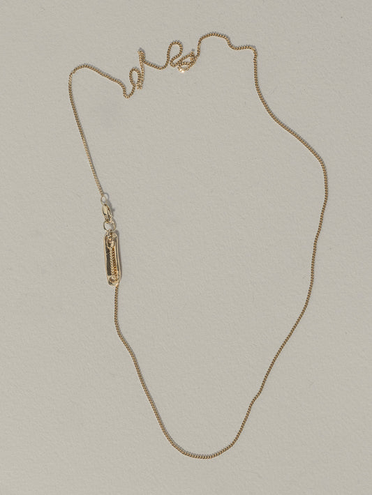 Noted - Necklace Gold