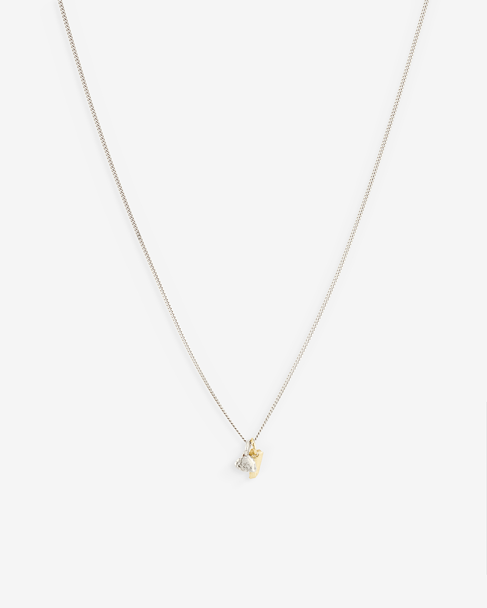 On and on - Necklace Silver