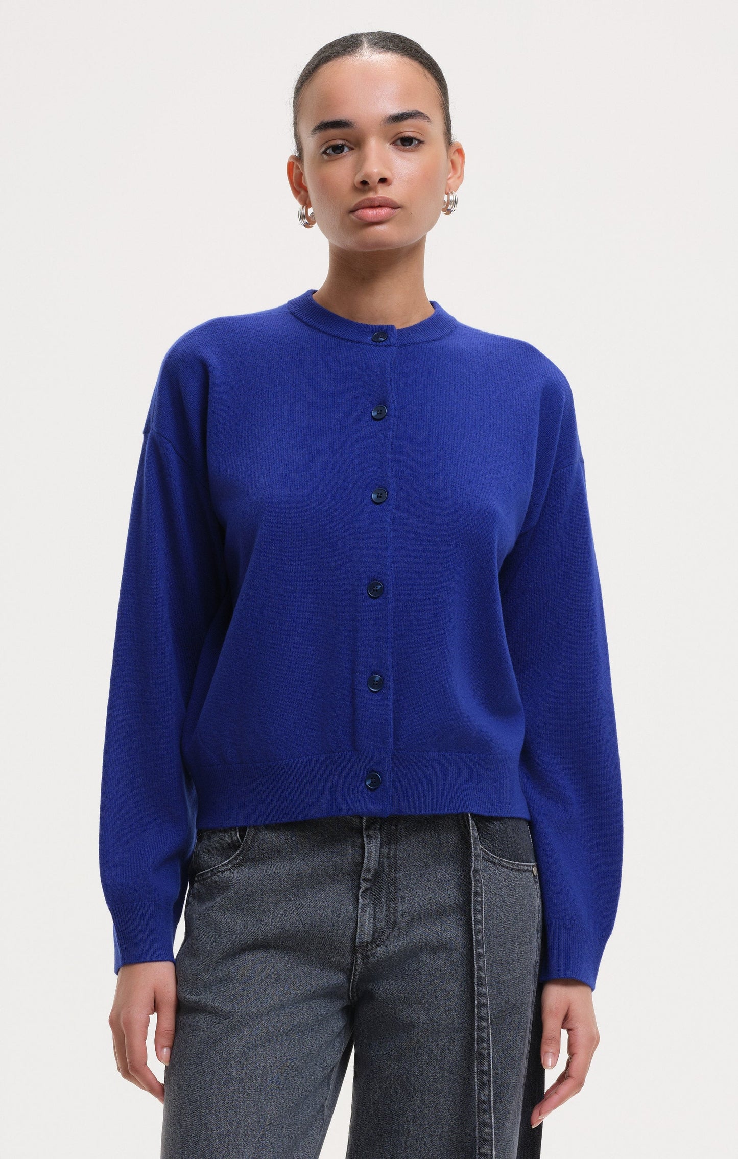 Karla Cardigan - Electric Blue
