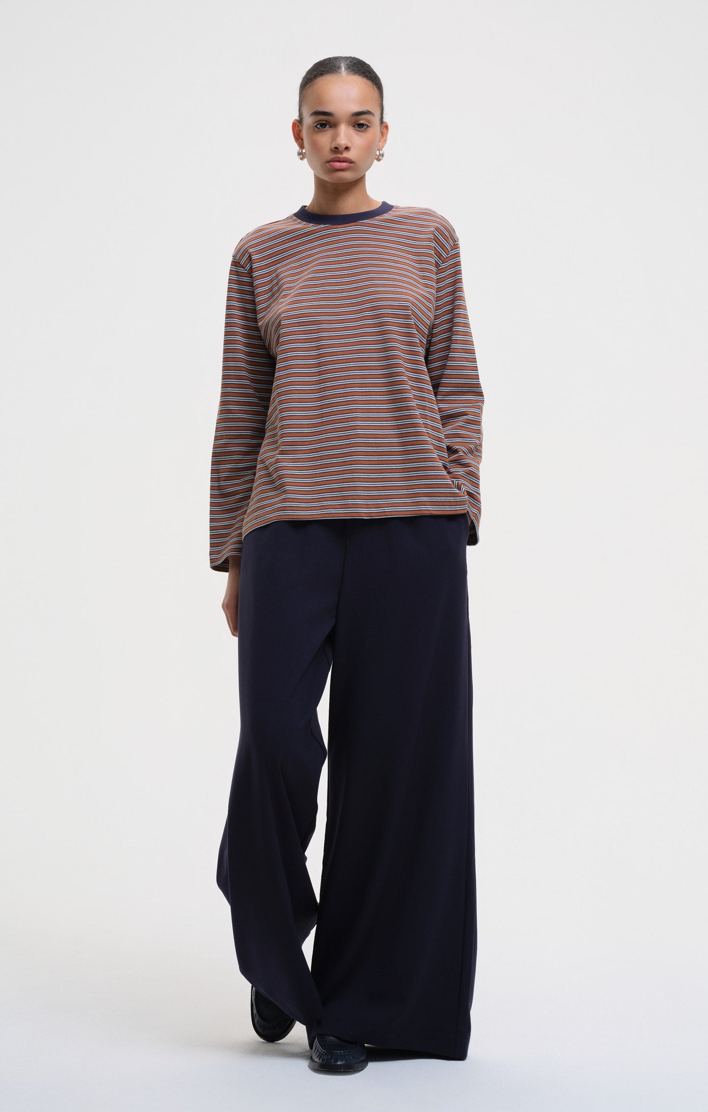Leo Stripe Vincente Lione - Brown