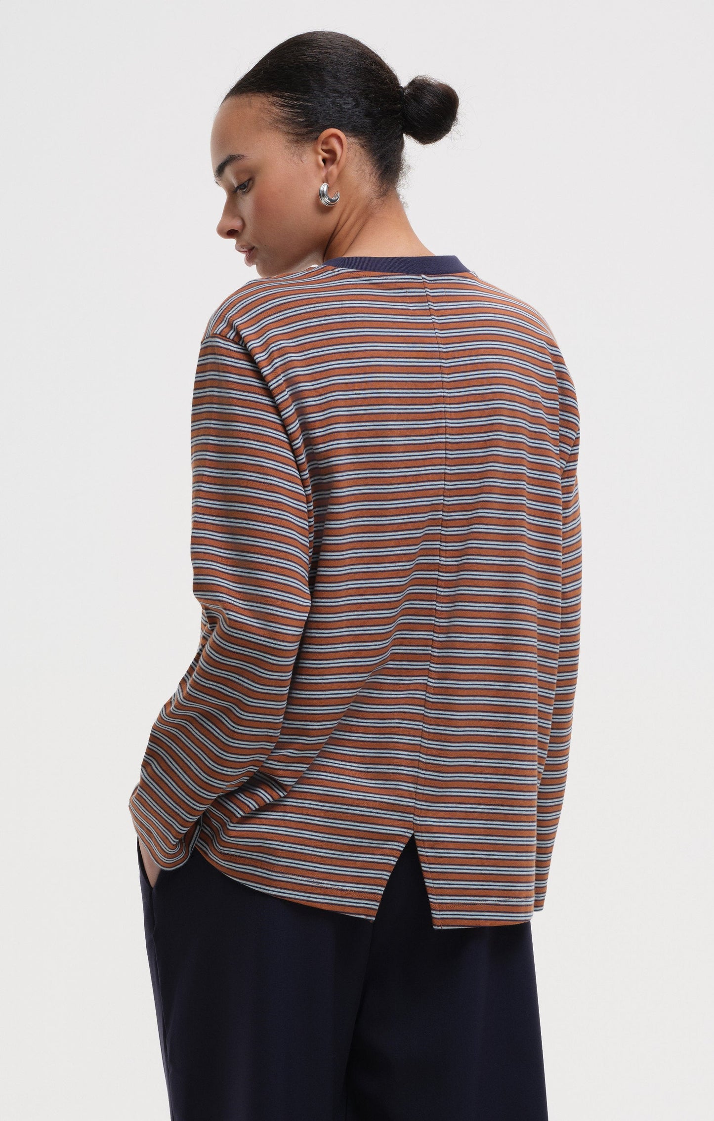 Leo Stripe Vincente Lione - Brown