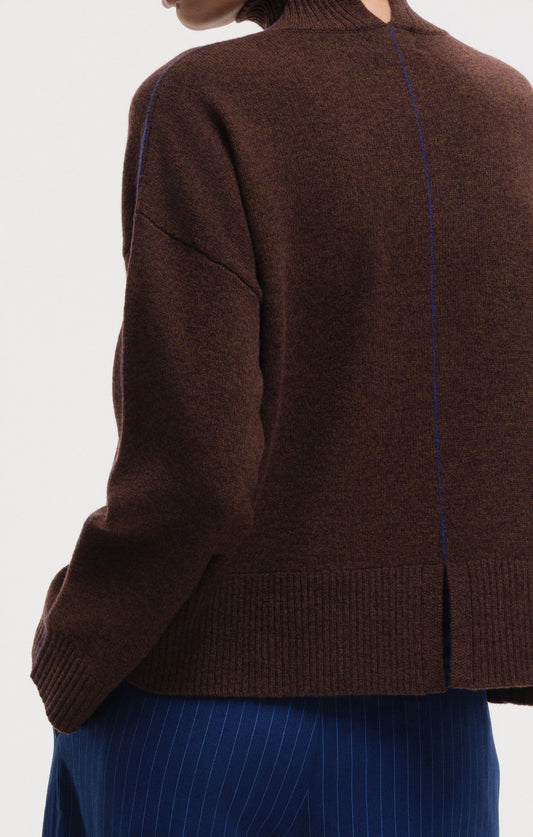Kooning Turtle Neck - Brown