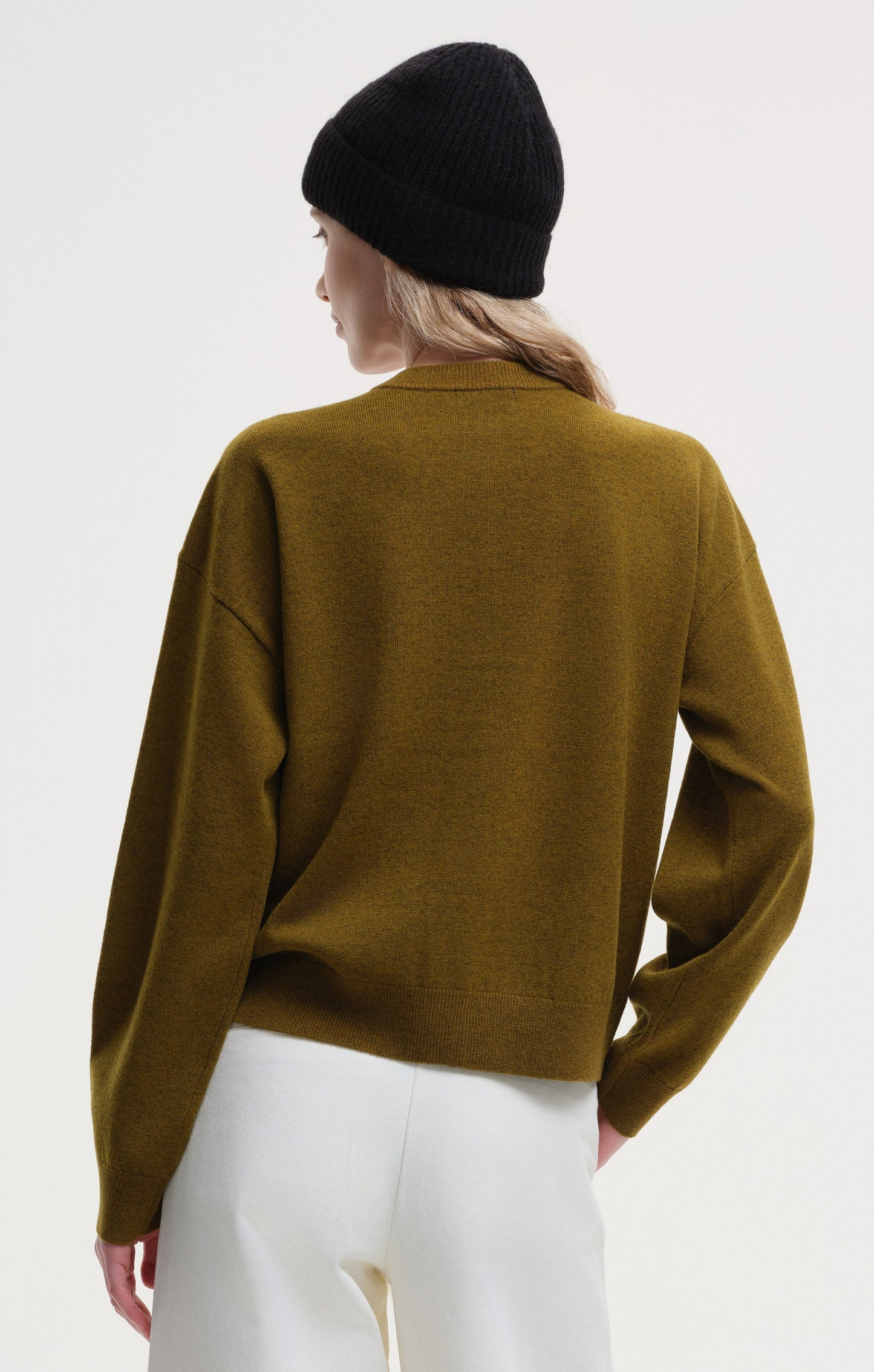 Karla Cardigan - Gold Khaki