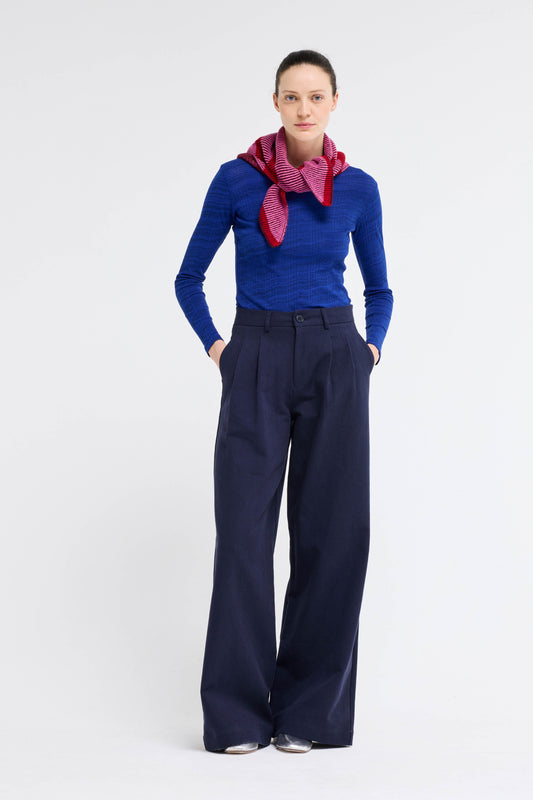 Pansmokey Pants - Navy