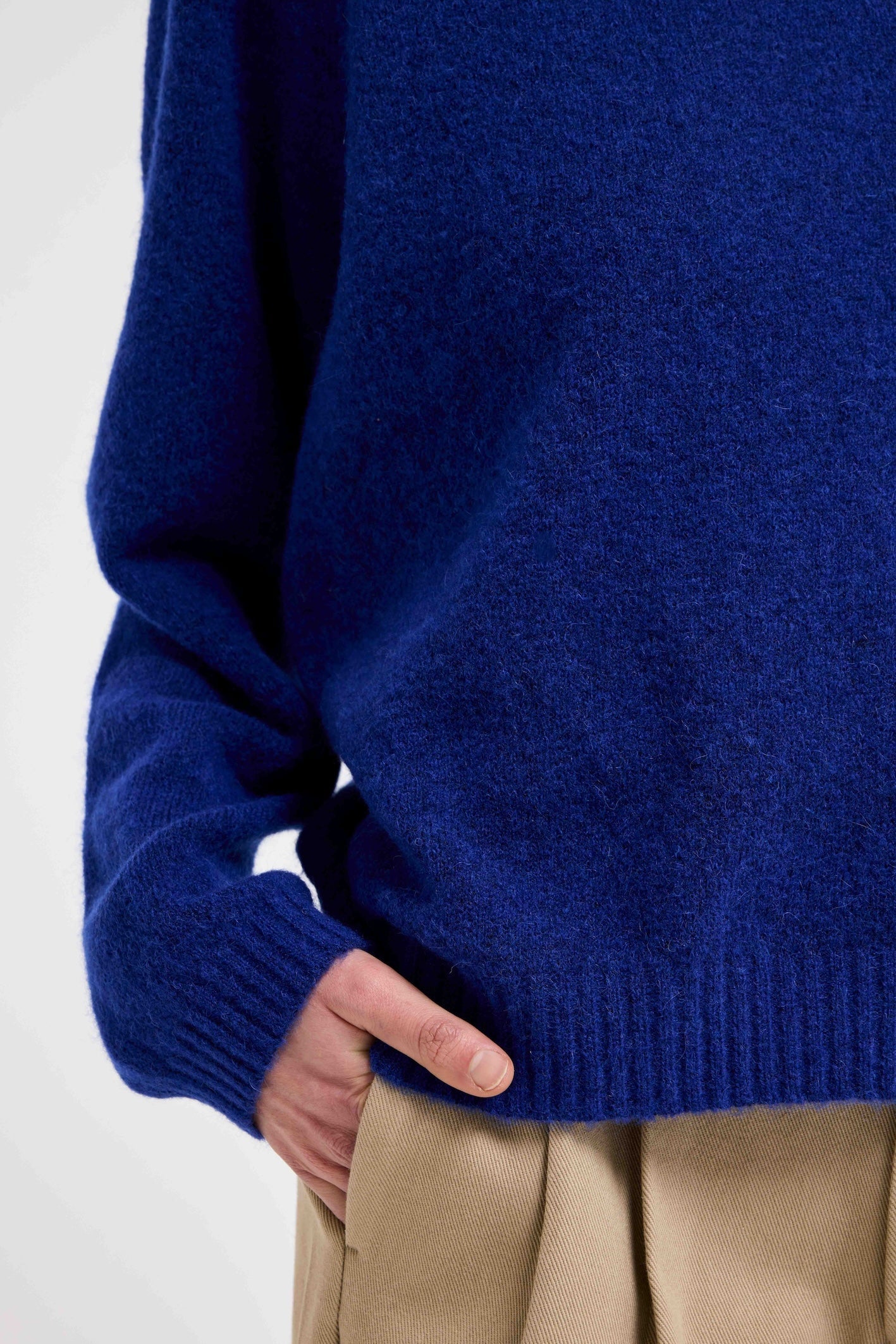 Teddybear Knit - Electric Blue