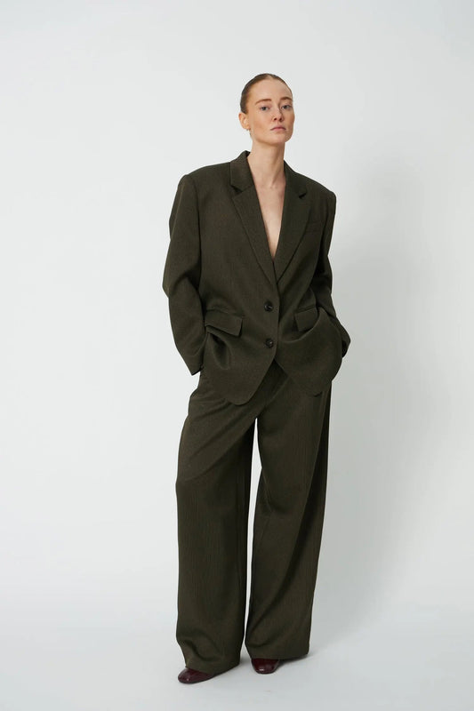 Oversized Blazer - Army