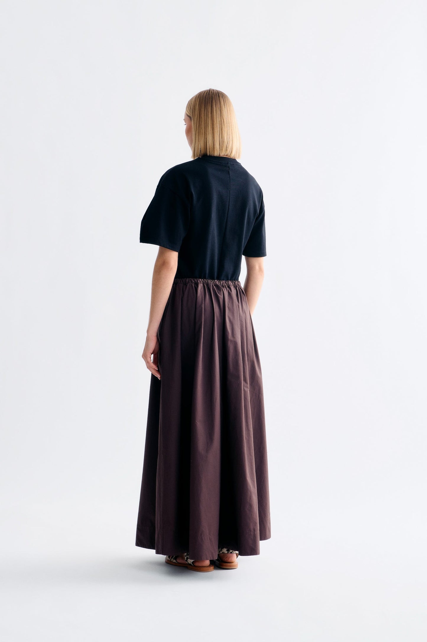 Rosalie Skirt - Chestnut
